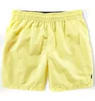 polo shorts beach pants yellow